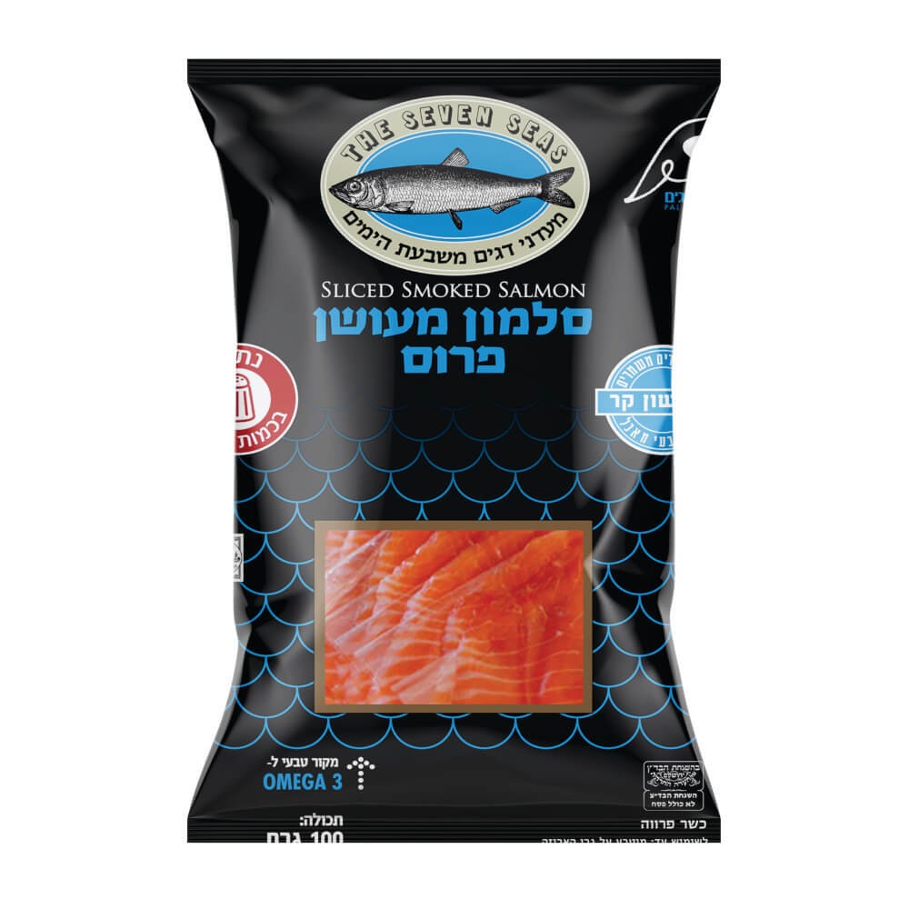 שמיר סלמון מעושן 100 גר' 7 ימים